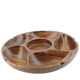 PLATTER PUPU 5 CPMT 12, EA, 06-1238 TOWN FOODSERVICE EQUIP ASIAN DINNERWARE