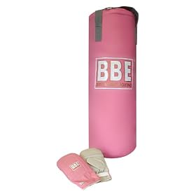 BBE Pink Punchbag & Mitts