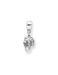 Scorpion Charm in Silver for 3mm Charm Bracelets