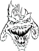 Dragon Stencil 1