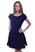 Motel Gemma Dress, Navy, Small Motel Gemma Dress, Navy, Small