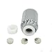 Brushed Chrome Colored Faucet Light Heat Sensitive Color Changing
