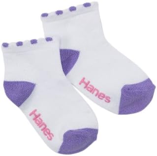 Hanes Unisex-Child Non-Skid Ankle Socks