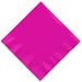 Lunch/Luncheon/Dinner Paper Napkins - Party/Wedding Supplies Tableware - (20 pcs) color: Hot Pink