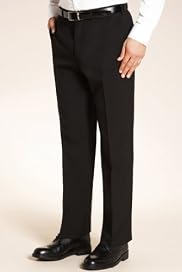 Flat Front Crease Resistant Trousers [T18-3261-S]