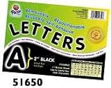 Black Self Adhesive Letters, 2