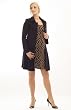 The Olian Seamed Ponte Knit Long Jacket