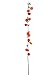 Faux 54 Chinese Lantern Spray Flame Orange (Pack of 12)