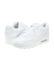 Shoes: Nike Air Max 90 Men Sneakers True White Leather 302519-113 (SIZE: 9.5) - Nike