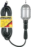 ハタヤ　補助コードハンドランプ　１００Ｗ耐震電球付１０ｍ　２Ｐ接地付コンセント付　3702961 CM10G