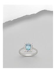 CZ Ring In 92.5 Sterling Silver