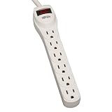Tripp Lite TLP602 6-Outlet Surge Protector (180 Joules)