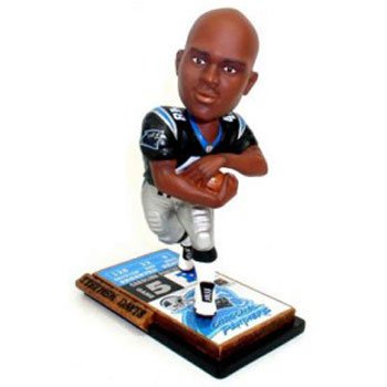 Carolina Panthers Stephen Davis Ticket Base Forever Collectibles Bobble Head (Quantity of 1)