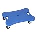 Champion Sports Contoured Plastic Scooter Board, Blue