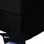 300TC Egyptian Cotton QUEEN Bed Skirt BLACK WOVEN SQUARE BY MARRIKAS