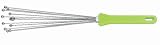 WMF Stainless Steel 12-1/2 Inch Ball Whisk with Green Handle