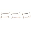 6 Large Ring Guards White Jewelry Sizer Adjust Parts