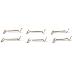 6 Large Ring Guards White Jewelry Sizer Adjust Parts
