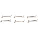 6 Large Ring Guards White Jewelry Sizer Adjust Parts