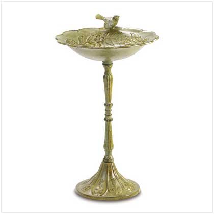CAST IRON BIRD BATH