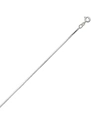 Sterling Silver 30 Inch Box Chain 024 (1.3mm)