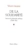 De la solidarit� : Essai sur la philosophie politique d'Edith Stein