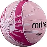 picture of Mitre Attack Training Netball  - Pink, 4