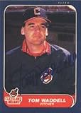 Tom Waddell, Cleveland Indians Autographed Card