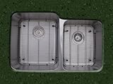 Undermount 16 Gauge Stainless Steel Double-Bowl Kitchen Sink