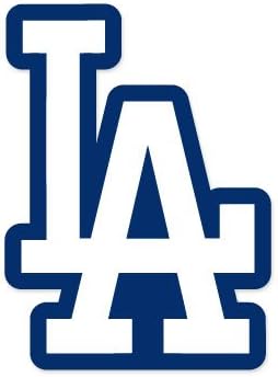 Los Angeles Dodgers MLB car bumper sticker decal (4" x 5")