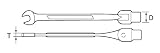 トップ(TOP) フレックスソケットレンチ FS-9