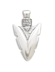 Oxidized Arrowhead Charm