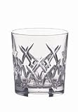 SET OF FOUR MYSTIQUE 24% CRYSTAL 10 OZ. D.O.F. GLASSES