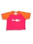 Max out Swimwear - Boys Rashguard Top, SPF 50, Red, Orange
