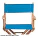 Traditional style Seat & Back Canvas Periwinkle