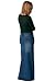 Denim Long Skirt - Stonewash - Full Length - Blue (SKIRT35)