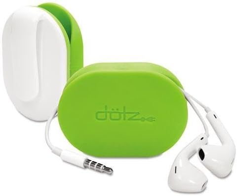 Paris Business FXW37MCL Dotz Flex Earbud Wrap, Lime Green