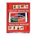 Melissa & Doug Baby Zoo Animals Stamp Set