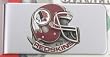 Washington Redskins Pewter Money Clip