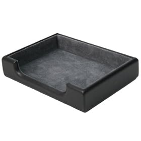 Royce Leather Desk Accessory Tray