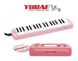 Yurae 37 Key Melodica Pink AM-37K3P