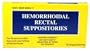Hemorrhoidal suppositories - 12 ea
