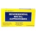 Hemorrhoidal suppositories - 12 ea