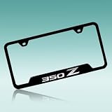 Nissan 350Z Black Steel License Plate Frame 31d2fh9mZNL. SL160 Nissan 350Z Black Steel License Plate Frame