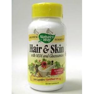 Nature's Way - Hair and Skin Formula 599 mg 100 caps by Nature's Way