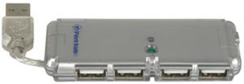Childrens Toyshop  Computer : ITX301 USB Hub 4 Way Silver