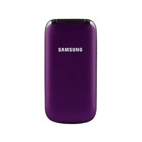 Samsung E1190 Mobile Phone on T-Mobile / Pay As You Go / Pre-Pay / PAYG - Purple