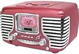 Crosley Radio Cr612-Pi Corsair Alarm Clock/Radio (Pink)