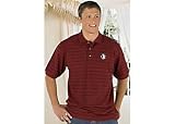 Boca Classics FSU Striped Pique Polo