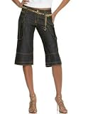 Baby Phat - Baby Phat Denim Cargo Capri Pants